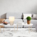 Lampe Rike 1x40W E27 Finition Naturelle