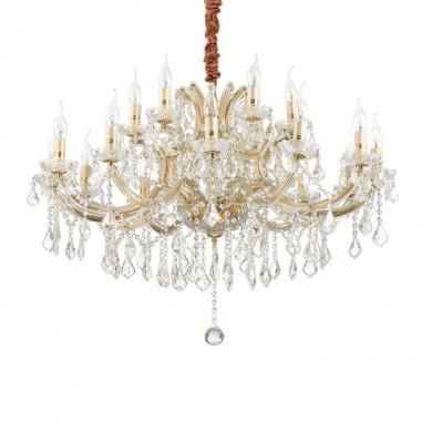 Lustre Doré NAPOLEON Or E14 18x40W IDEAL LUX 167411