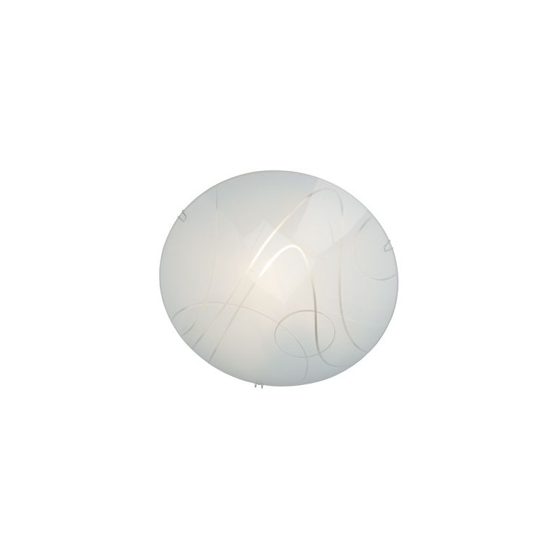 Applique Murale D: 30 cm ODINE 1x60W E27 BLANC BRI_94012_05 94012/05 Applique Murale D: 30 cm ODINE 1x60W E27 BLANC BRILLIANT 94012/05