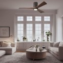 Ventilateur de plafond Irene 132cm Bronze Noyer