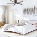 Ventilateur de Plafond Irene-5H 132cm Noyer Bois Vieilli