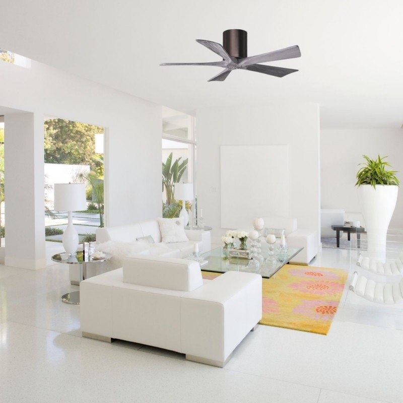 Ventilateur de Plafond Irene-5H 106cm Bronze Bois Vieilli ATLAS FAN IR5H-BB-BW-42