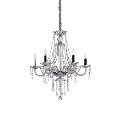 Lustre AMADEUS SP6 Transparent 40W max IDL_168753 168753 Lustre AMADEUS SP6 Transparent 40W max IDEAL LUX 168753