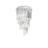 Plafonnier CARLTON PL8 Transparent 40W max IDEAL LUX 168920