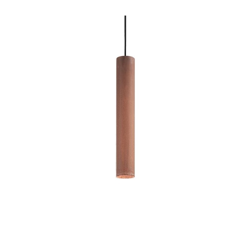 Suspension LOOK Acier Corten GU10 1x28W IDEAL LUX 170589