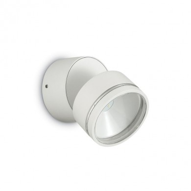 Applique Murale OMEGA ROUND AP1 Blanc 7,3W max IDL_172538 172538 Applique Murale OMEGA ROUND AP1 Blanc 7,3W max IDEAL LUX 172538
