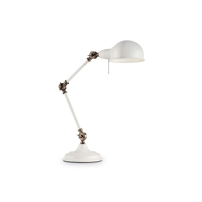 Poser Truman Blanc À Lampe 1x60w wnmN0Ov8