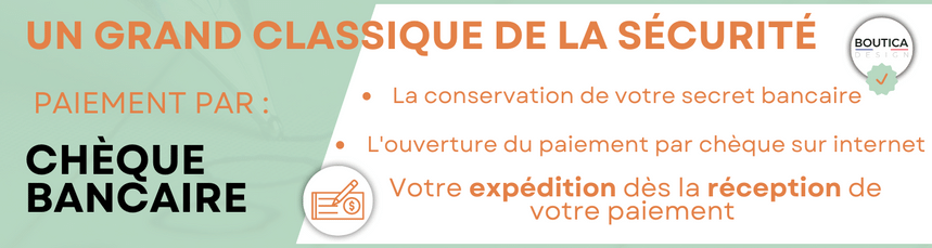cheque bancaire boutica design