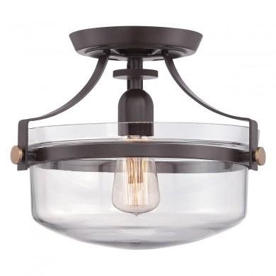 Lustre pour restaurant élégant avec abat-jour en verre et structure sombre, éclairage suspendu moderne idéal pour l’ambiance d’un établissement.