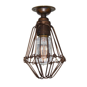 plafonnier vintage sur mesure mullan lighting