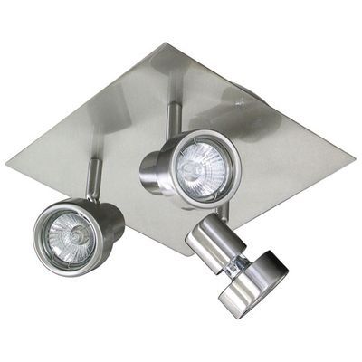 plafonnier lumineux en inox ranex