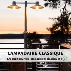 lampadaire pour exterieur classique