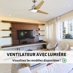 ventilateur de plafond avec lumière