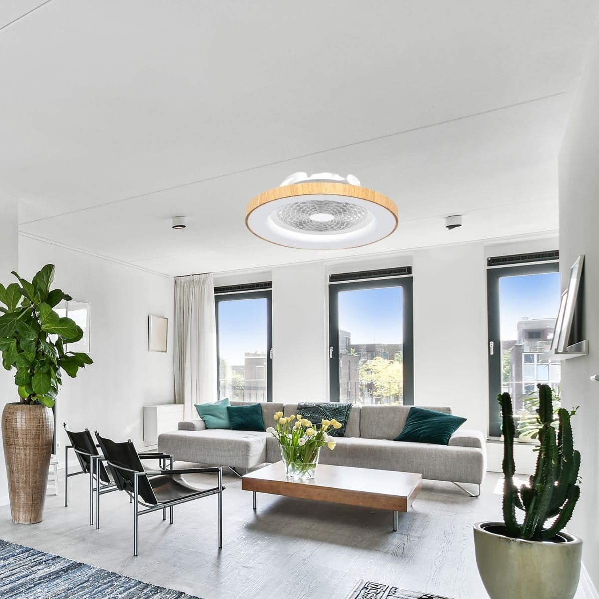 Top 10 ventilateurs de plafond silencieux design en bois