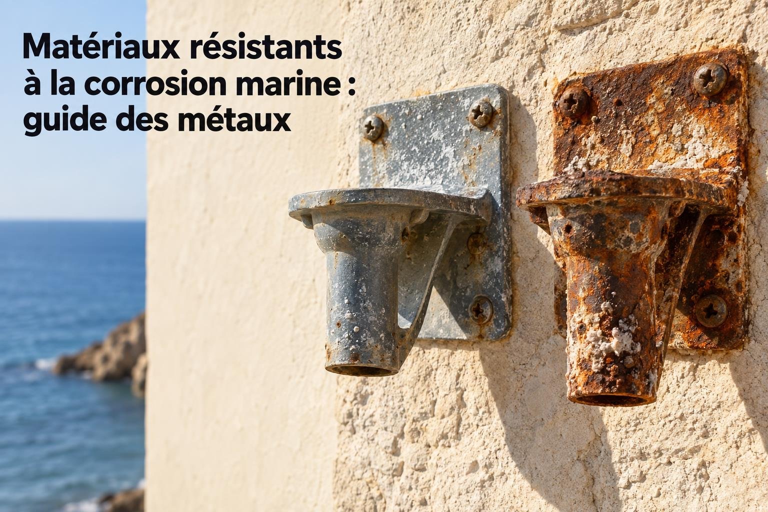 Matériaux résistants à la corrosion marine : guide des métaux