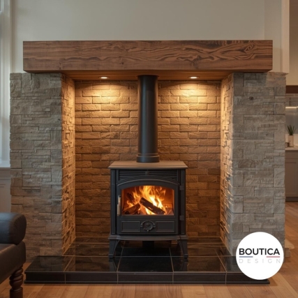 Quel parement derrière un poêle à bois ? Notre Guide